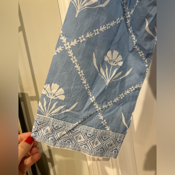 NWT Victoria Dunn Periwinkle Bloom Mini Dress - size M - Picture 3 of 9